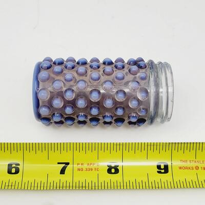 FENTON PURPLE AMETHYST HOBNAIL SHAKER