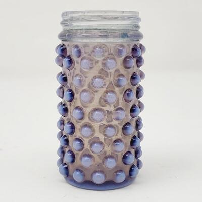 FENTON PURPLE AMETHYST HOBNAIL SHAKER