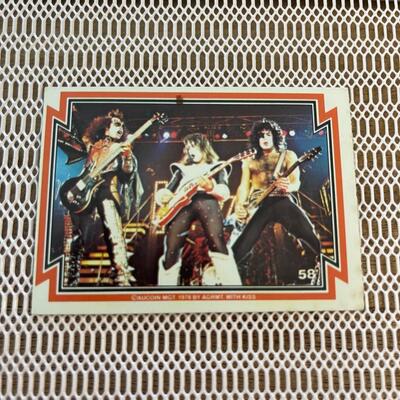Kiss 1978 #58 puzzle card