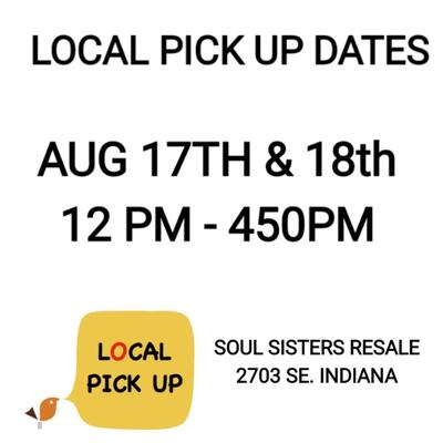 LOCAL PICK UP INFO