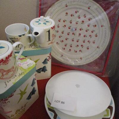Rosanna Tea Set. Ovenware, misc