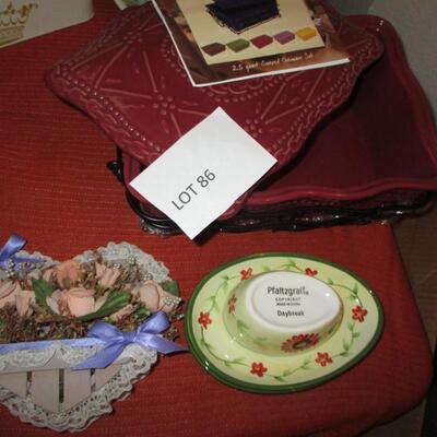 Rosanna Tea Set. Ovenware, misc