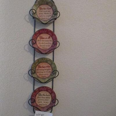 Stainlees Tea Set, Wall Decor etc