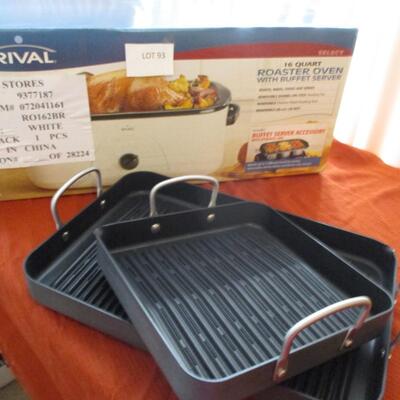 Buffet Roaster, non-stick Grill pans