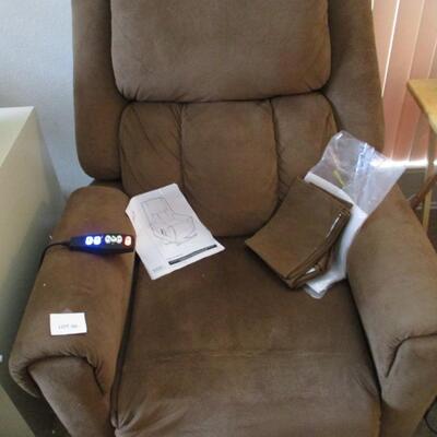 Taupe Colored Massage & Lift Chair