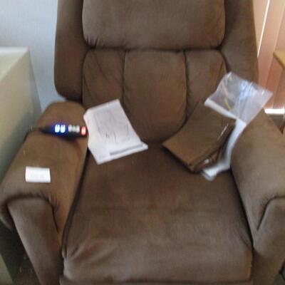 Taupe Colored Massage & Lift Chair