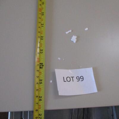 2 Drawer Metal File Cabinet