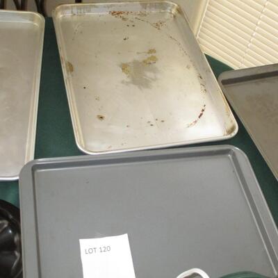 Cookware-crockpot, cookie sheets, muffin, steamers