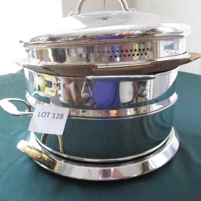 12" Stainless Steamer