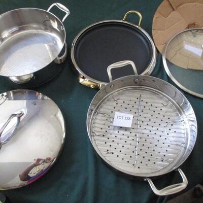 12" Stainless Steamer