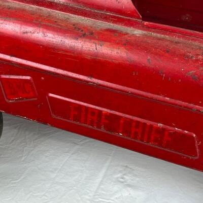 5529 Vintage BMC Fire Chief Petal Car