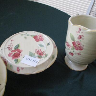 Pfaltzgraff Silk Rose Pottery