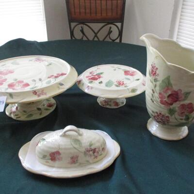 Pfaltzgraff Silk Rose Pottery