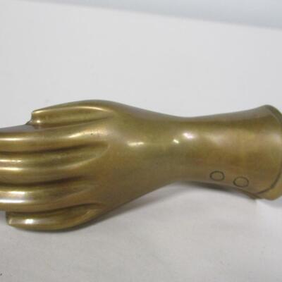 Brass Hand Door Knocker