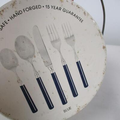 Vintage Spectrum Stainless Flatware Can