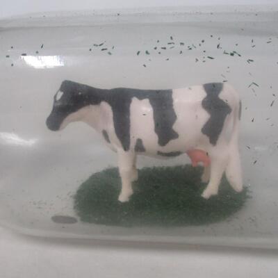 Kitchen Art Humor Cow In A Bottle