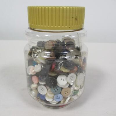 Jar Full Of Buttons