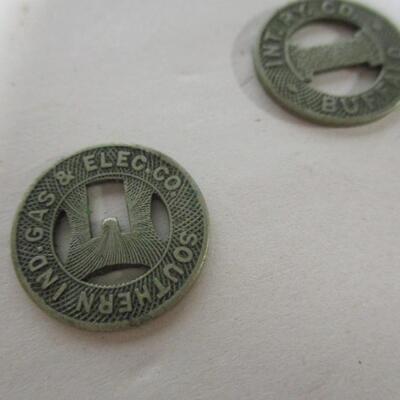 Collection Of Bus/Subway Tokens