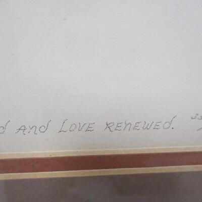 Signed & Numbered Art Work