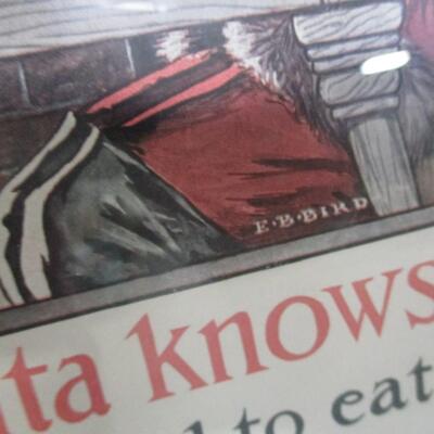 Cream Of Wheat Santa Advertising