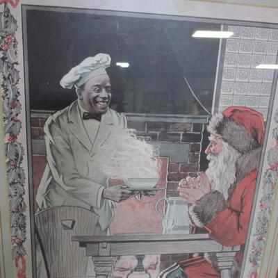 Cream Of Wheat Santa Advertising