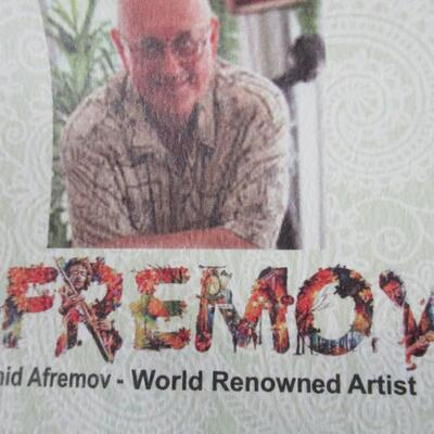 Leonid Afremov Painting "Notre Dame De Pairs Cathedral"