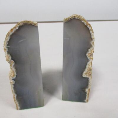 Geode Bookends