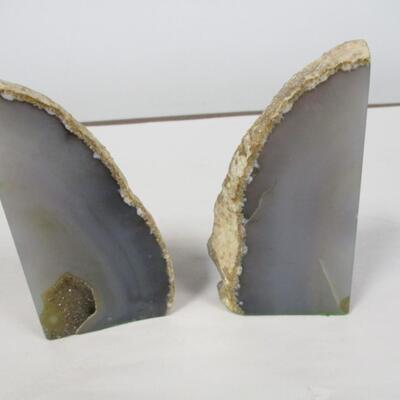 Geode Bookends