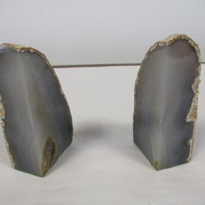 Geode Bookends