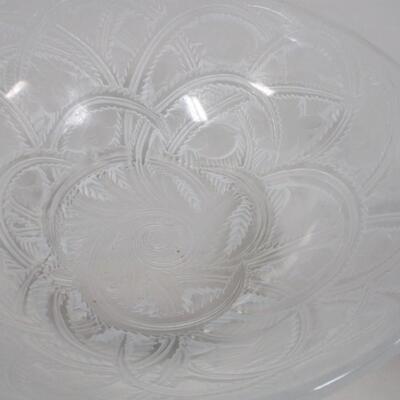 Signed Lalique Bowl