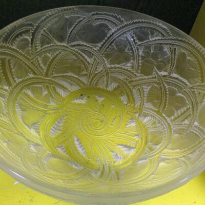 Signed Lalique Bowl
