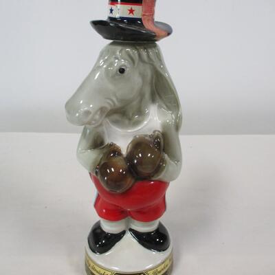 Jim Beam Democrat Donkey Decanter