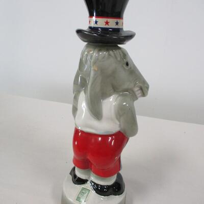 Jim Beam Democrat Donkey Decanter