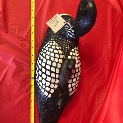 P10- Loon (signed by artist) Jennings Decoy Co