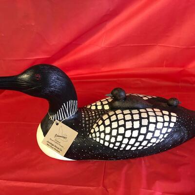 P10- Loon (signed by artist) Jennings Decoy Co