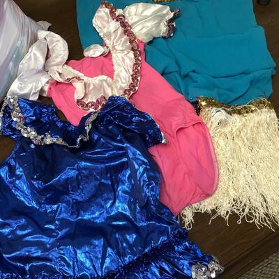 P13. Two bags of dance costumes/misc material