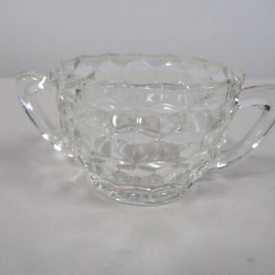 Fostoria Creamer & Sugar Dishes