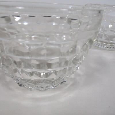 Fostoria Creamer & Sugar Dishes