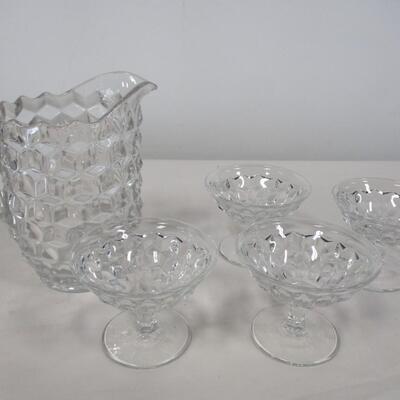 Fostoria Creamer & Sugar Dishes