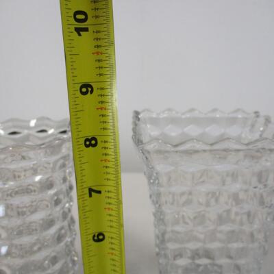 3 - Fostoria Vases (see all pictures)