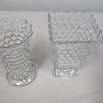 3 - Fostoria Vases (see all pictures)