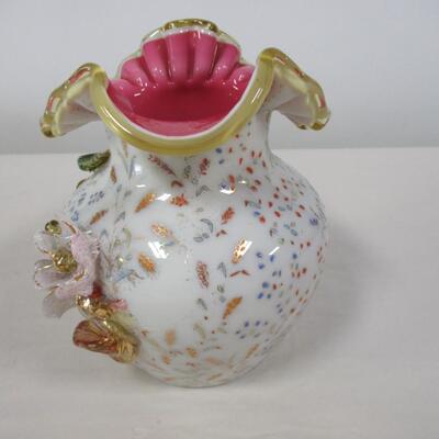 Glass Art Vase