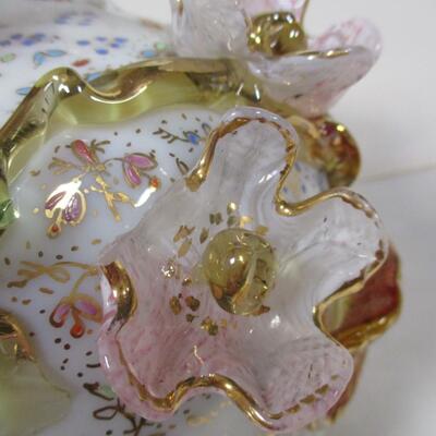 Glass Art Vase