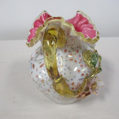 Glass Art Vase