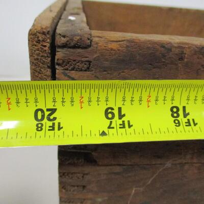 Trojan Powder Co.  Wood Box