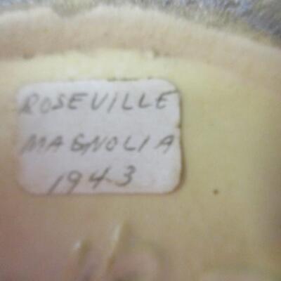 Magnolia Roseville Pottery Vase