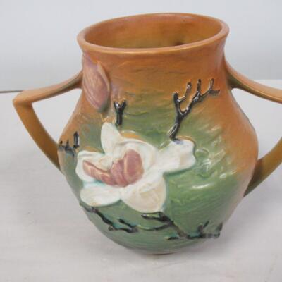 Magnolia Roseville Pottery Vase