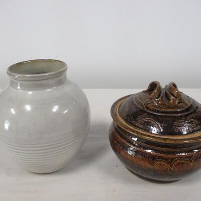 Glazed Pottery Pieces