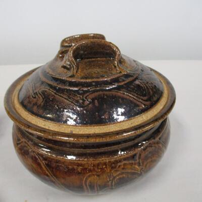 Glazed Pottery Pieces