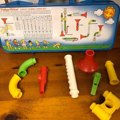 P50- Fisher Price Crazy Combo Horn Set